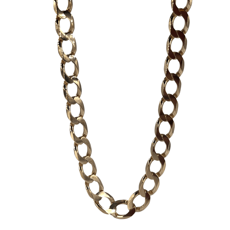 9CT Classic Rose Gold Cuban Link Chain 20.9g - Hyman’s Jewellers