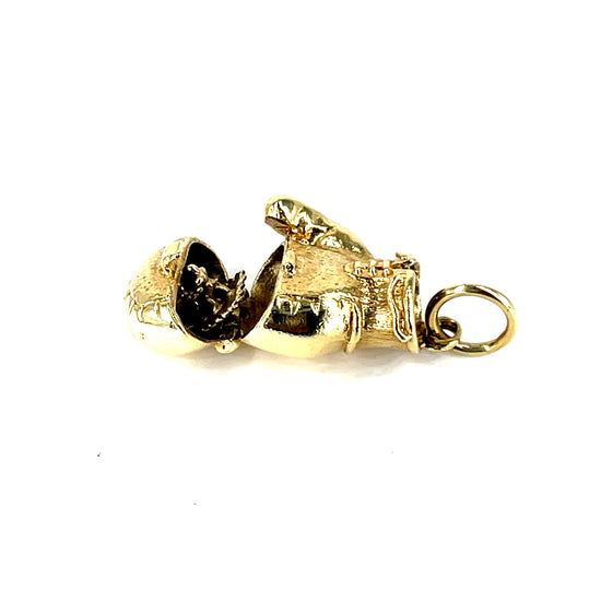 9ct Yellow Gold Boxing Glove Pendant - Hyman’s Jewellers