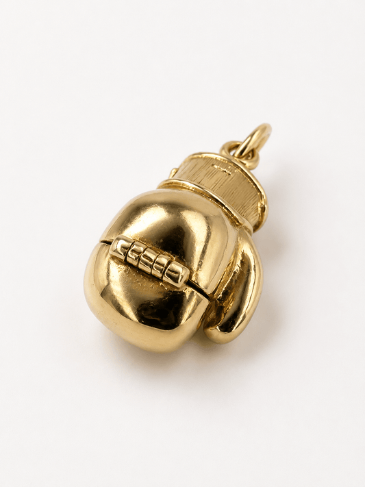 9ct Yellow Gold Boxing Glove Pendant - Hyman’s Jewellers