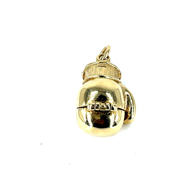 9ct Yellow Gold Boxing Glove Pendant - Hyman’s Jewellers