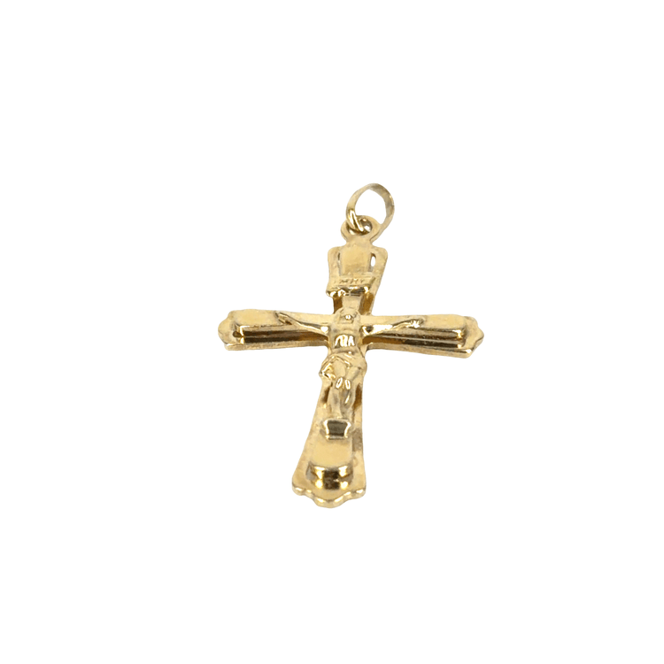 9ct Yellow Gold Crucifix Pendant - Hyman’s Jewellers