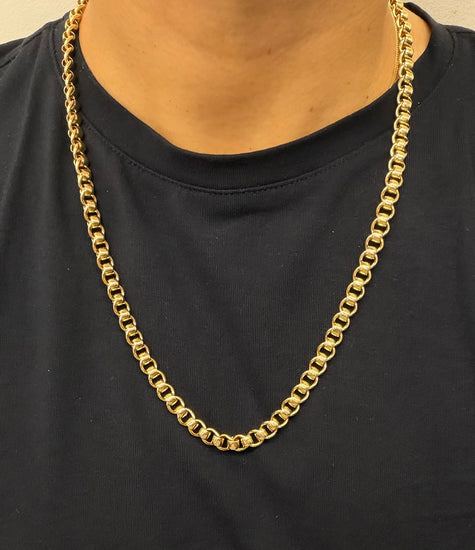 9CT Yellow Gold Rollerball Chain 54.1g - Hyman’s Jewellers