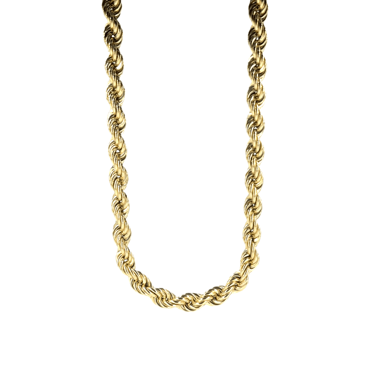 9CT Yellow Gold Rope Chain Necklace - Hyman’s Jewellers