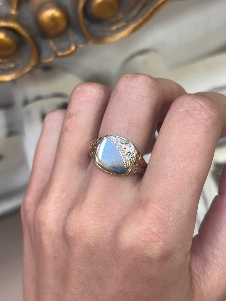 9ct Yellow Gold Signet Ring - 7.3G - Hyman’s Jewellers