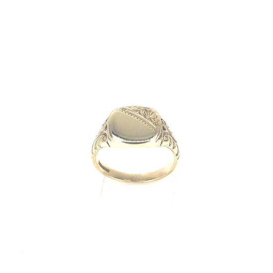 9ct Yellow Gold Signet Ring - 7.3G - Hyman’s Jewellers