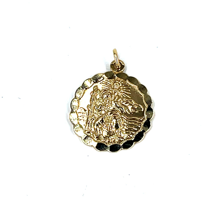 9ct Yellow Gold St Christopher Pendant - Hyman’s Jewellers