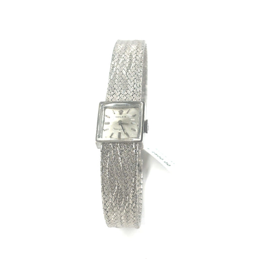 Women’s 9ct White Gold Rolex Vintage Cocktail watch