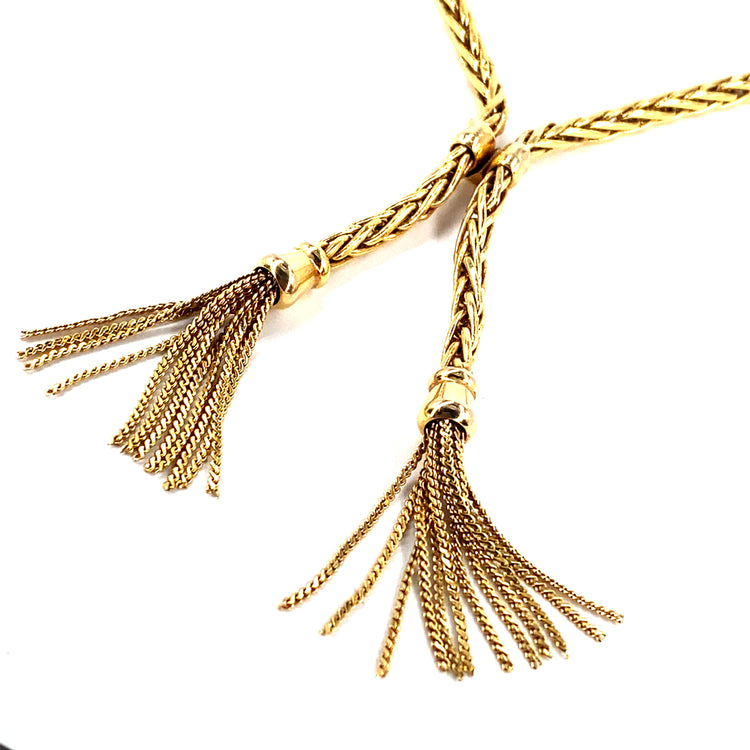 Women’s 9ct Yellow Gold Vintage Style Rope Necklace - 17.3G