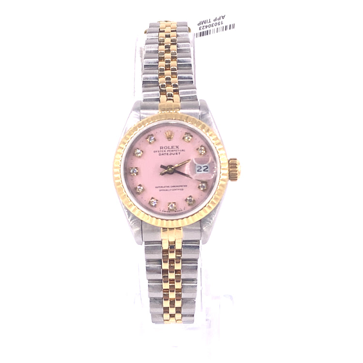 Women’s Bimetallic Rolex Datejust Watch - 26mm