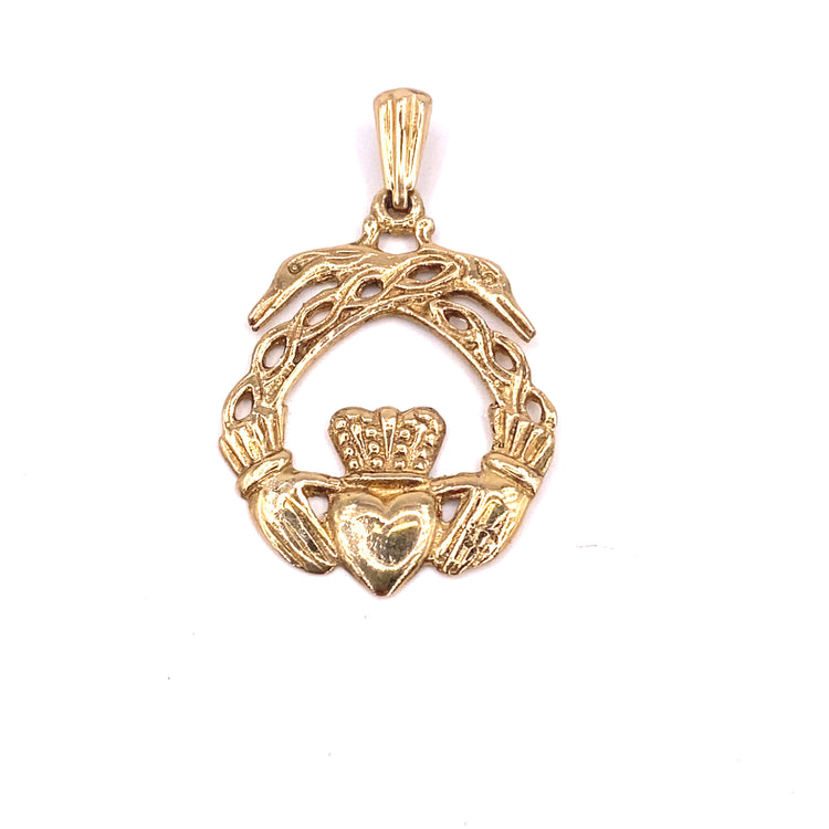 Women’s Claddagh Pendant - 2g