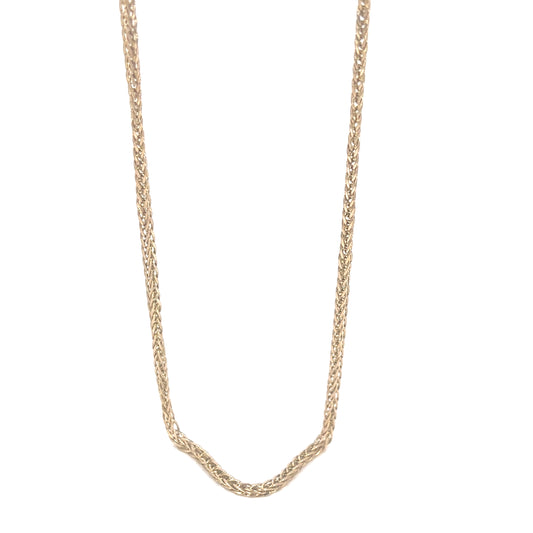 Men’s 9ct Yellow Gold France Chain - 23” 6g