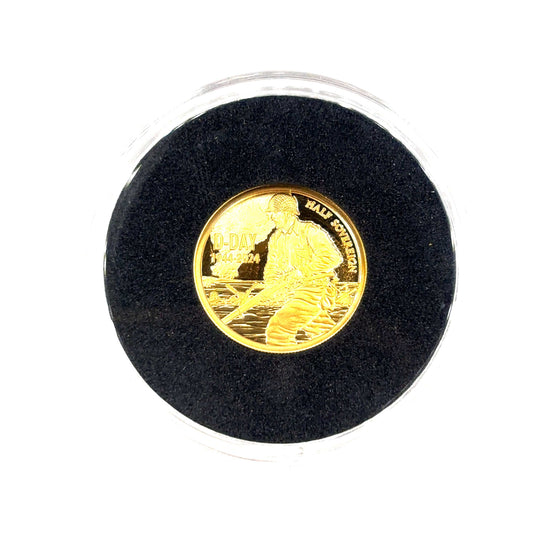 22ct VE Day 80th Anniversary Gold Proof Half Sovereign - 4g