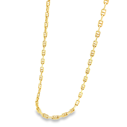 Women’s 9ct Yellow Gold Anchor Link Chain - 15g 20”
