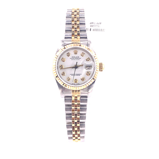 Women’s Bimetallic Rolex Datejust Watch - 26mm