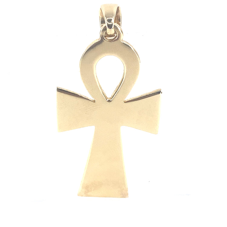 Men’s 9ct Yellow Gold Ankh Pendant