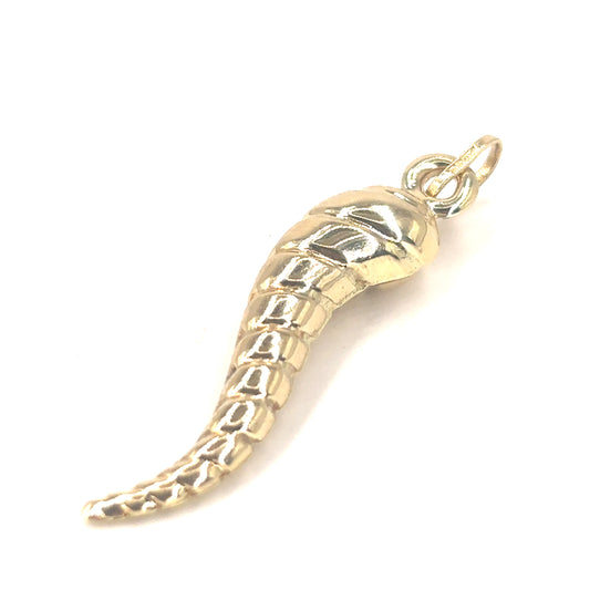 Women’s 9ct Yellow Gold Cornucopia Pendant - 1.6g