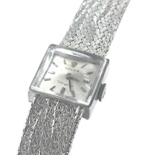 Women’s 9ct White Gold Rolex Vintage Cocktail watch