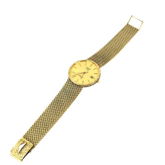 Men’s 9ct Yellow Gold Vintage Longines Quartz Watch - 55.2g