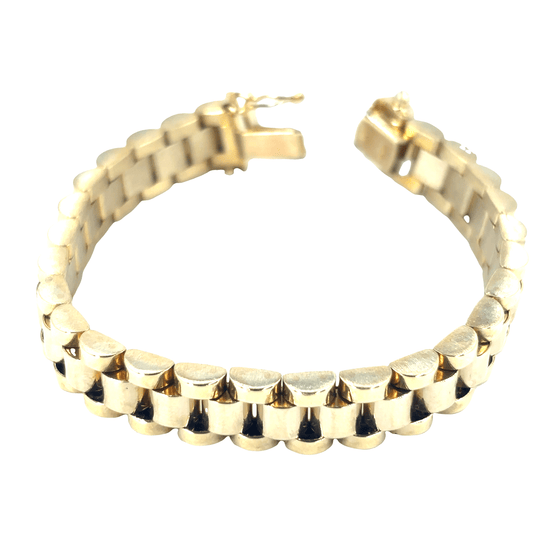 Children’s 9ct Classic Yellow Gold Chain Bracelet - Hyman’s Jewellers
