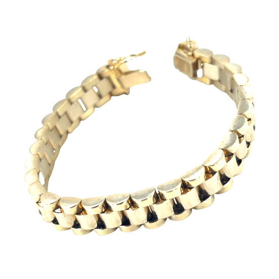 Children’s 9ct Classic Yellow Gold Chain Bracelet - Hyman’s Jewellers