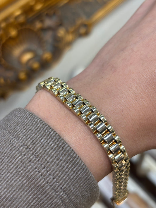 Children’s 9ct Classic Yellow Gold Chain Bracelet - Hyman’s Jewellers