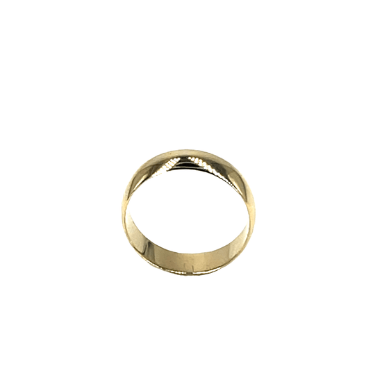 Classic 8CT Yellow Gold Band Ring 3g - Hyman’s Jewellers