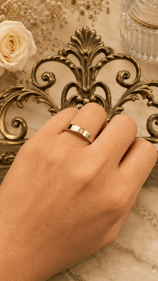 Classic 9CT Gold Wedding Band Ring - Hyman’s Jewellers