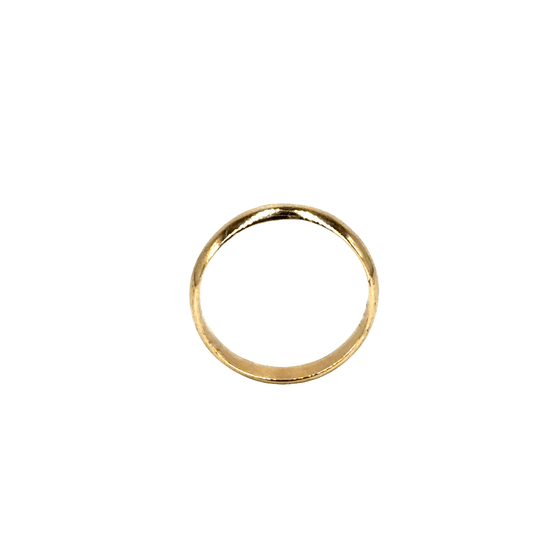 Classic 9CT Yellow Gold Band Ring - Hyman’s Jewellers
