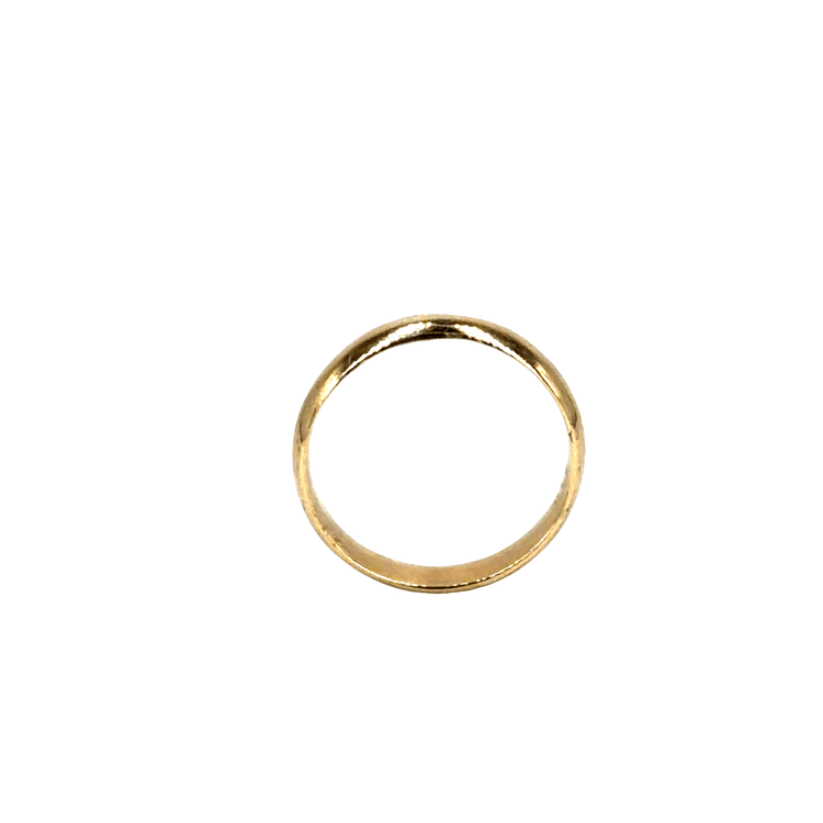 Classic 9CT Yellow Gold Band Ring - Hyman’s Jewellers