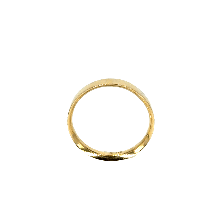 Classic 9CT Yellow Gold Band Ring - Hyman’s Jewellers