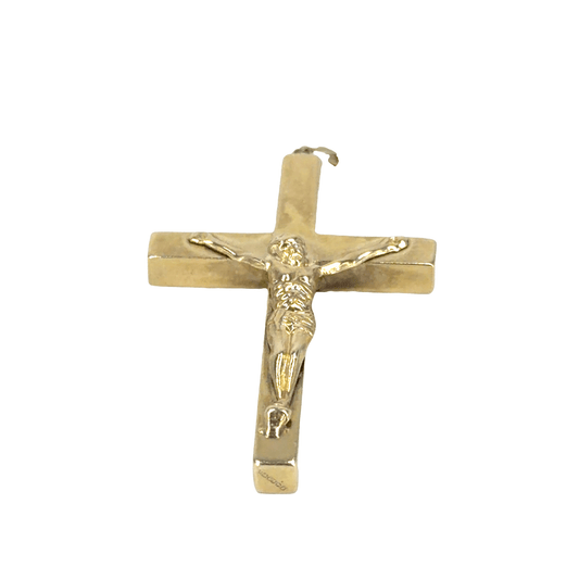 Classic 9CT Yellow Gold Crucifix Pendant - Hyman’s Jewellers