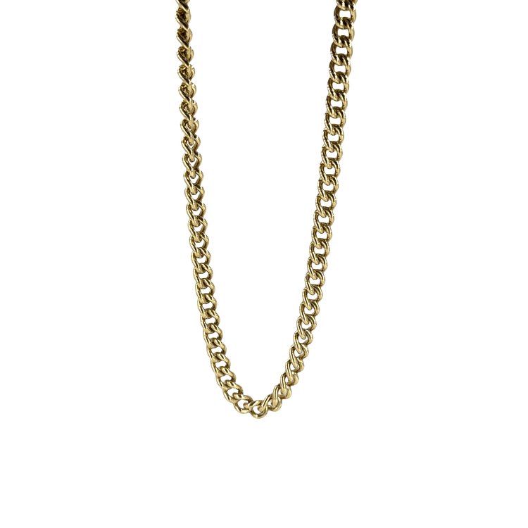 Classic 9CT Yellow Gold Cuban Link Chain Necklace - Hyman’s Jewellers