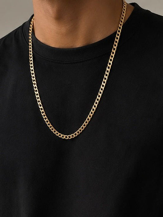 Classic 9CT Yellow Gold Cuban Link Chain Necklace 15.8g - Hyman’s Jewellers