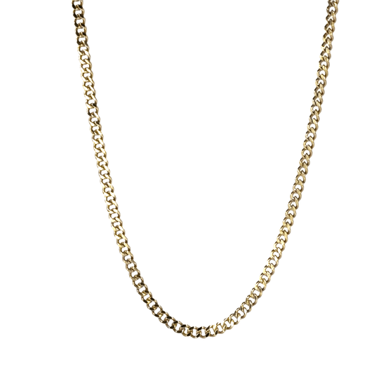 Classic 9CT Yellow Gold Curb Link Chain 54.1g - Hyman’s Jewellers