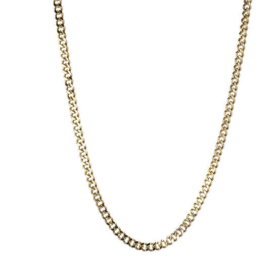 Classic 9CT Yellow Gold Curb Link Chain 54.1g - Hyman’s Jewellers