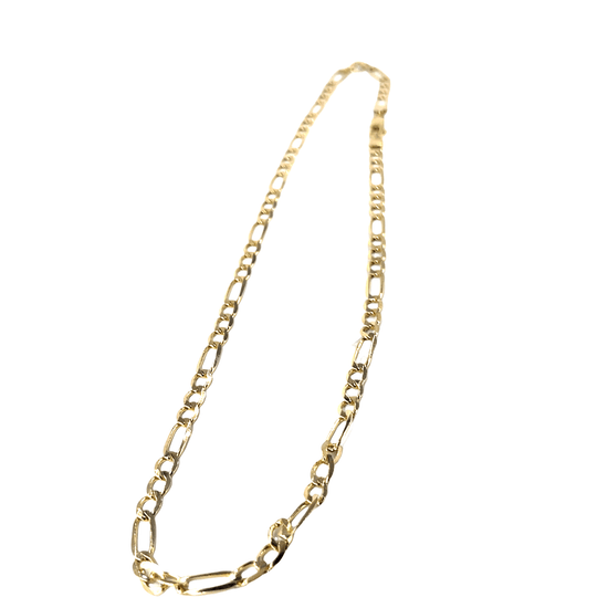 Classic 9CT Yellow Gold Figaro Link Chain Necklace 8.6g - Hyman’s Jewellers