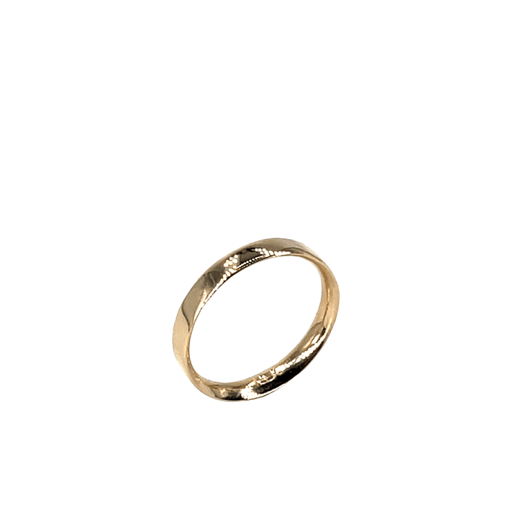 Classic Polished 9CT Rose Gold Band Ring 1.6g - Hyman’s Jewellers