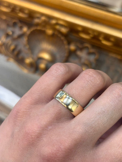 Classic Polished 9CT Yellow Gold Band Ring - Hyman’s Jewellers