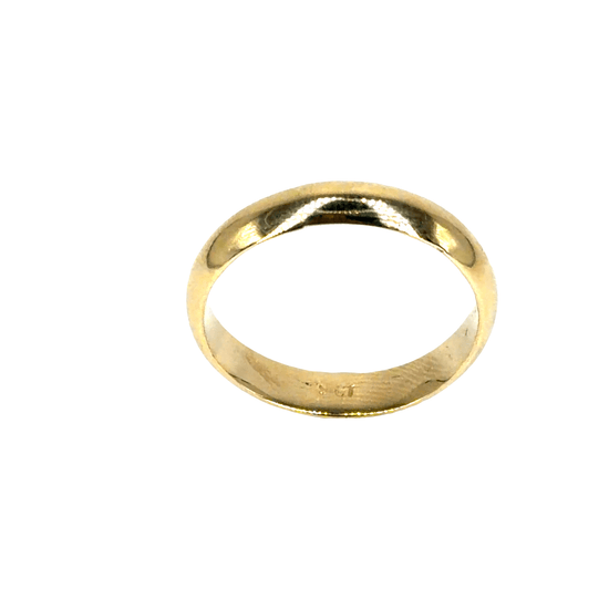Classic Wedding Band in 9CT Yellow Gold - Hyman’s Jewellers