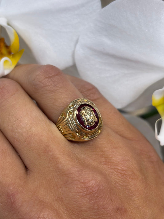 Men’s 10k ‘1925’ American College Ring - 5.8g R - Hyman’s Jewellers