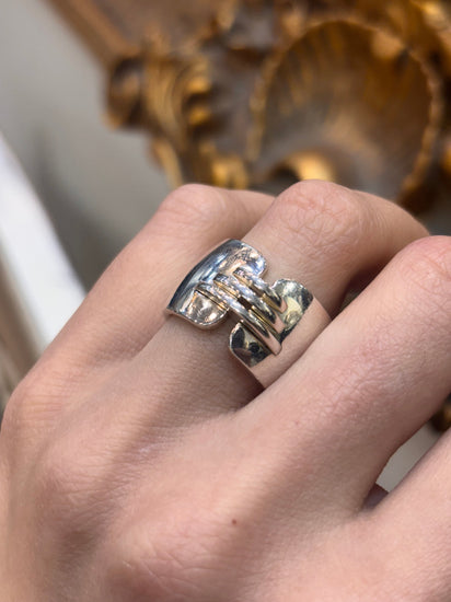 Men’s 925 Silver Emporio Armani Ring - Hyman’s Jewellers