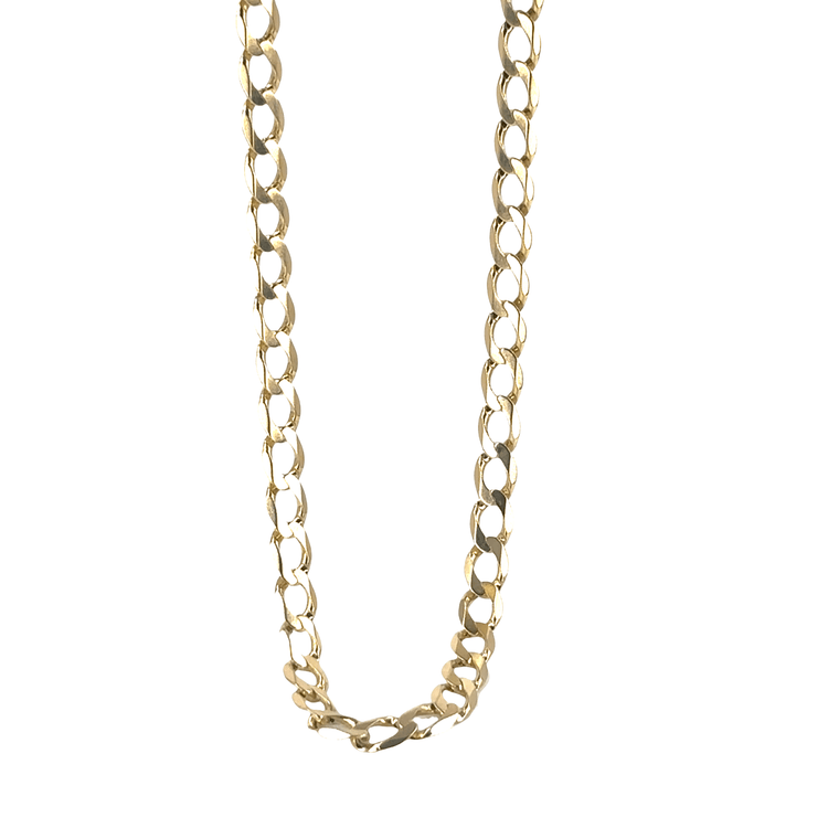 Men's 9ct Classic Yellow Gold Chain Necklace - 36g - Hyman’s Jewellers