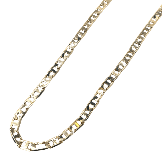 Men’s 9ct Elegant Yellow Gold Mariner Link Chain - 36.6g 24” - Hyman’s Jewellers