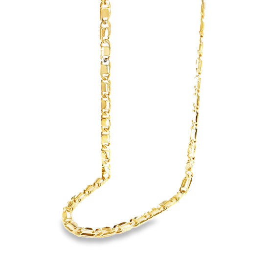 Men’s 9ct Yellow Gold Fancy Anchor Link Chain - 31.3G 22” - Hyman’s Jewellers