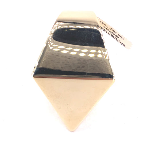 Mens 9ct Yellow Gold XL Pyramid Ring - 117.6g - Hyman’s Jewellers