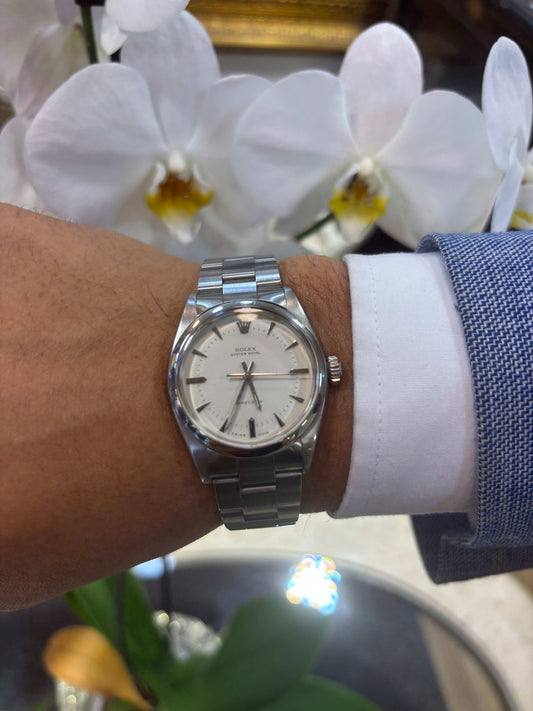 Men’s Stainless Steel Vintage Rolex Watch - Hyman’s Jewellers