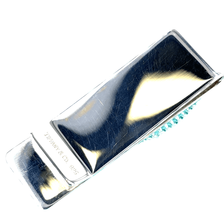Original Tiffany & Co. Sterling Silver Money Clip with Branded Box - Hyman’s Jewellers