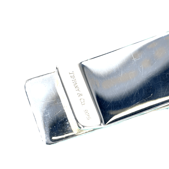 Original Tiffany & Co. Sterling Silver Money Clip with Branded Box - Hyman’s Jewellers