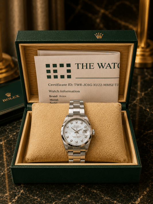 Rolex 34mm Steel - Hyman’s Jewellers