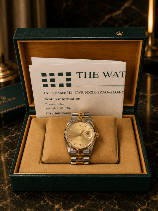 Rolex 36mm Bimetal With Original Papers - Hyman’s Jewellers